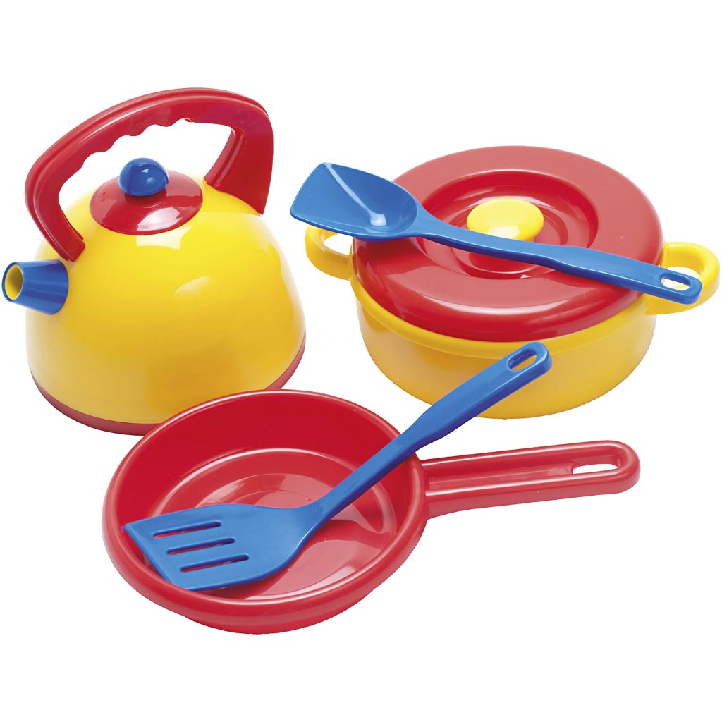 Dantoy gryder og pander, 7 stk./ 1 sæt