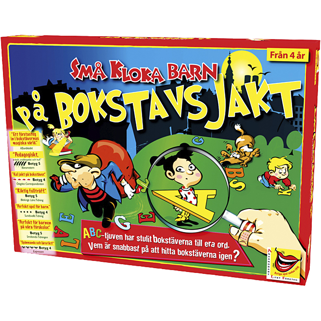 Bokstavsjagt, 1 stk.