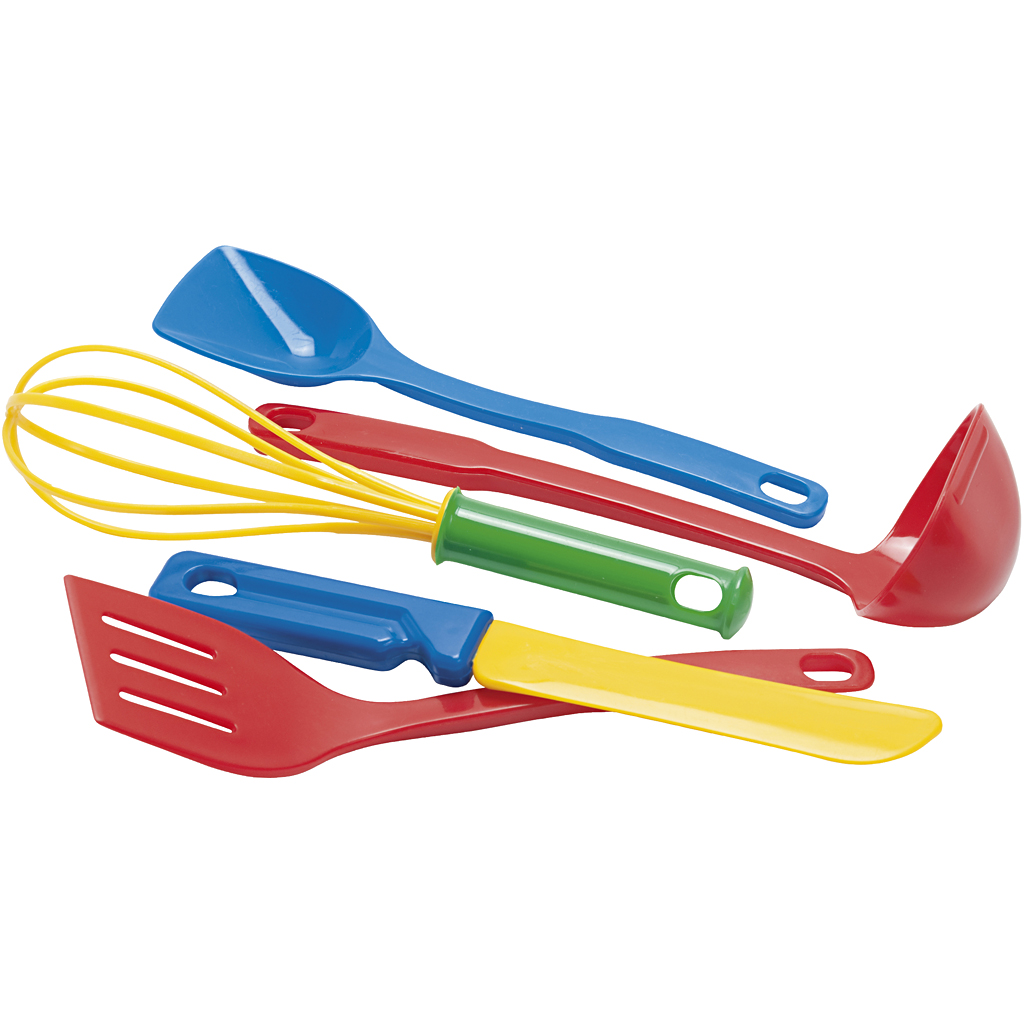 Dantoy køkkenredskaber, 5 stk./ 1 ps.