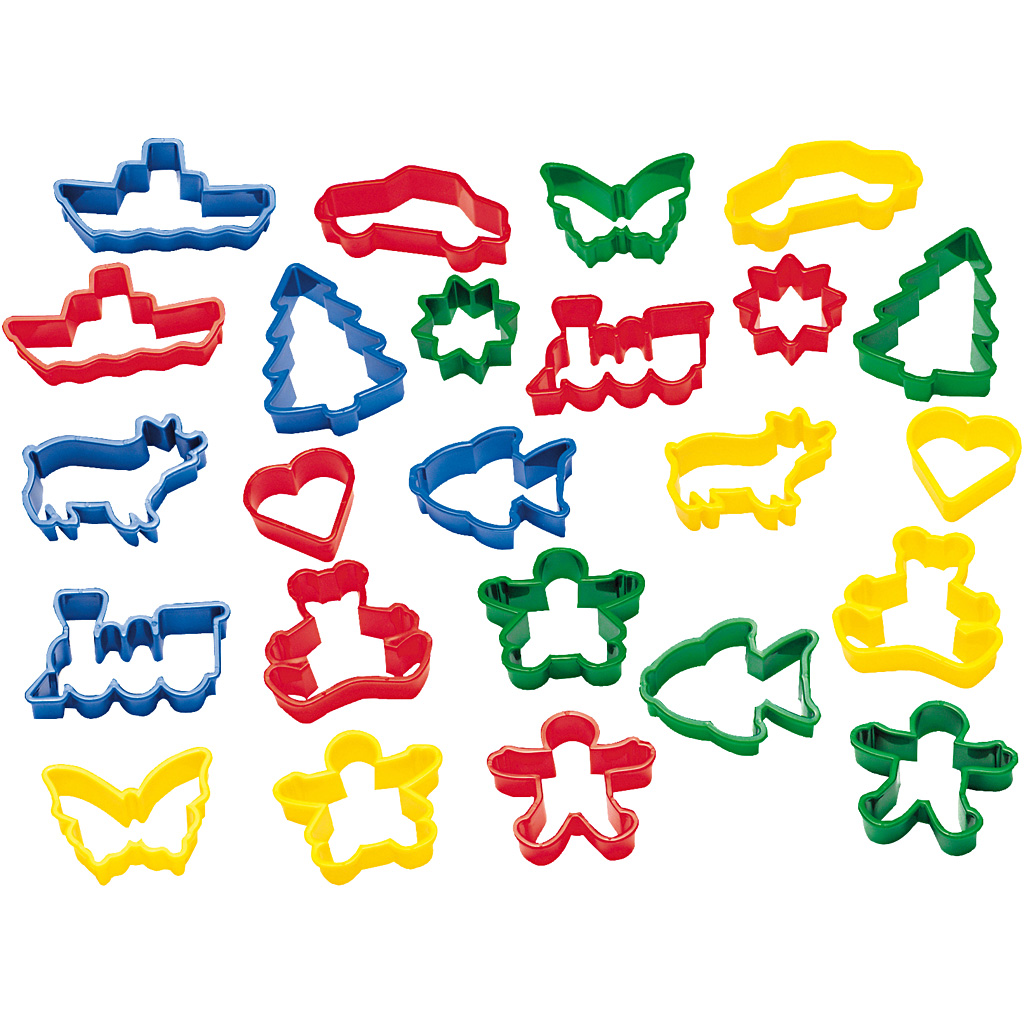 Dantoy udstiksform, Farve kan variere, 1 stk.