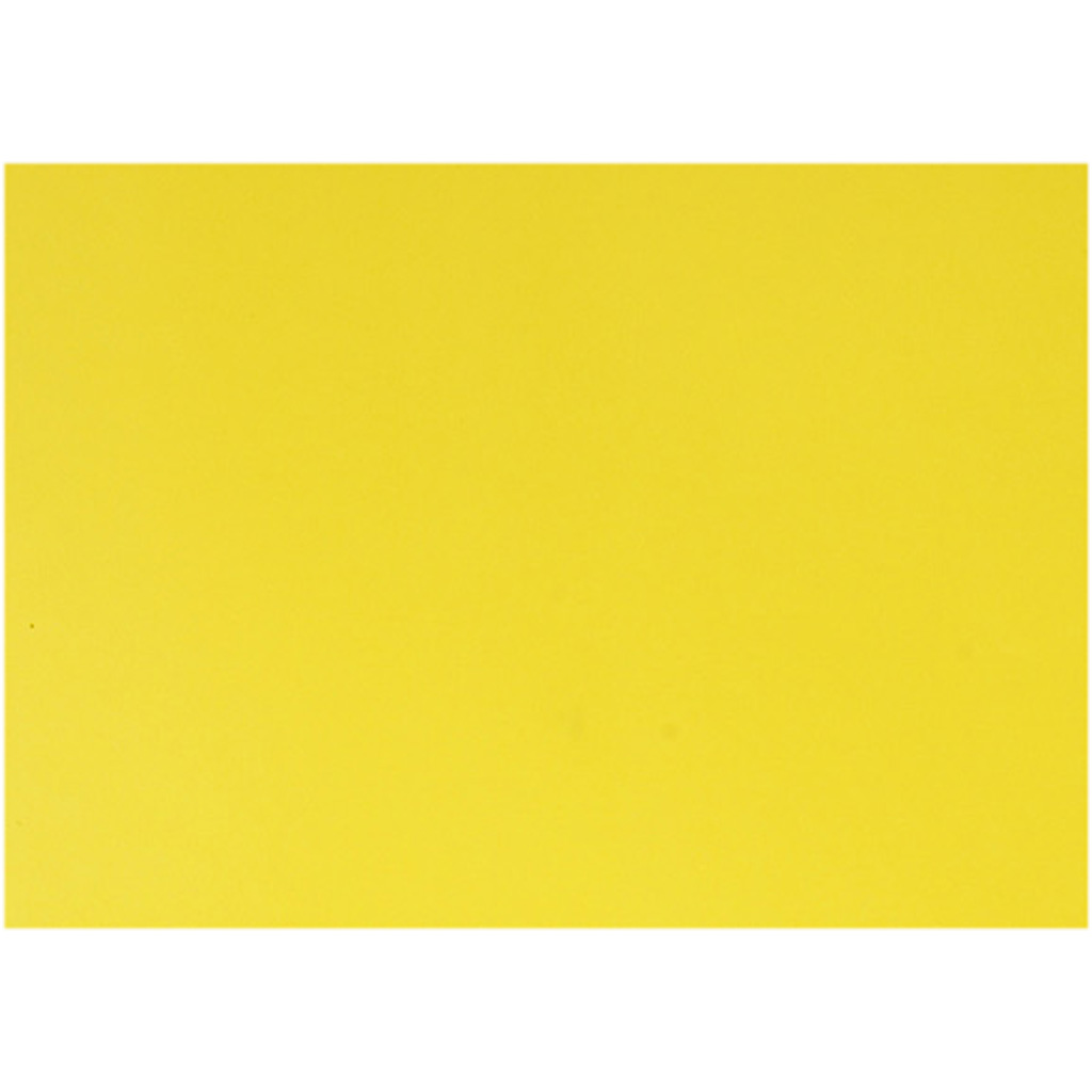 Creotime Glanspapier, vel 32x48 cm, geel, 25 vellen