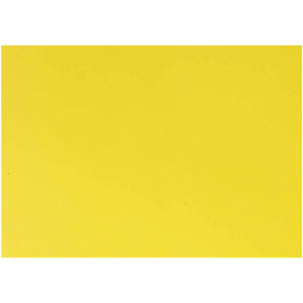 Creotime Glanspapier, vel 32x48 cm, geel, 25 vellen