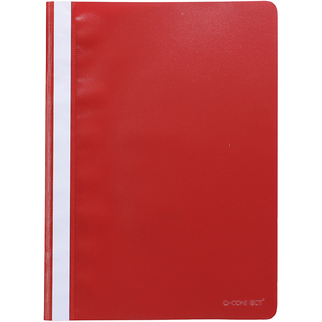 Presentatiefolders, A4, rood, 50 stuk/ 1 doos