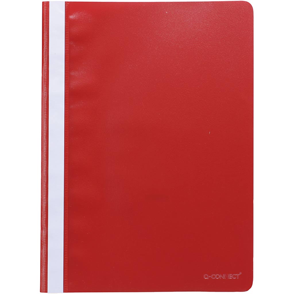 Presentatiefolders, A4, rood, 1 stuk