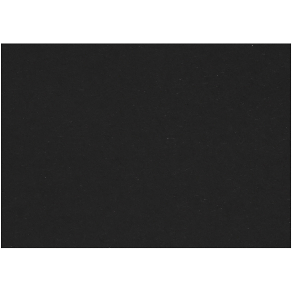 Gekleurd Karton, A4, 210x297 mm, 200 gr, zwart, 100 vel/ 1 doos
