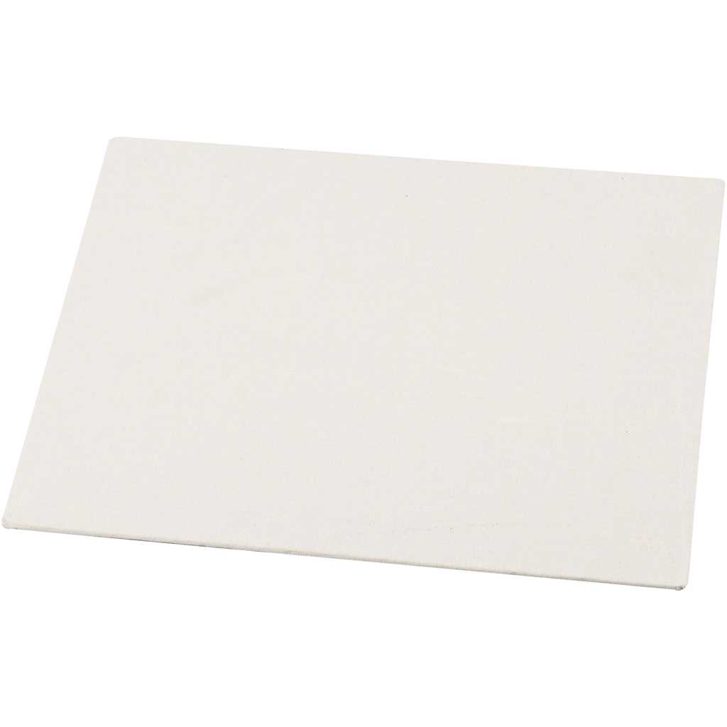 Canvas paneel A5 15x21 cm dikte 3 mm wit 1stuk 280 gr