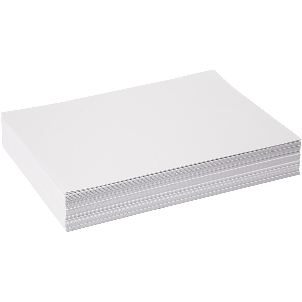 Tekenpapier, A4, 210x297 mm, 160 gr, wit, 250 vel/ 1 doos