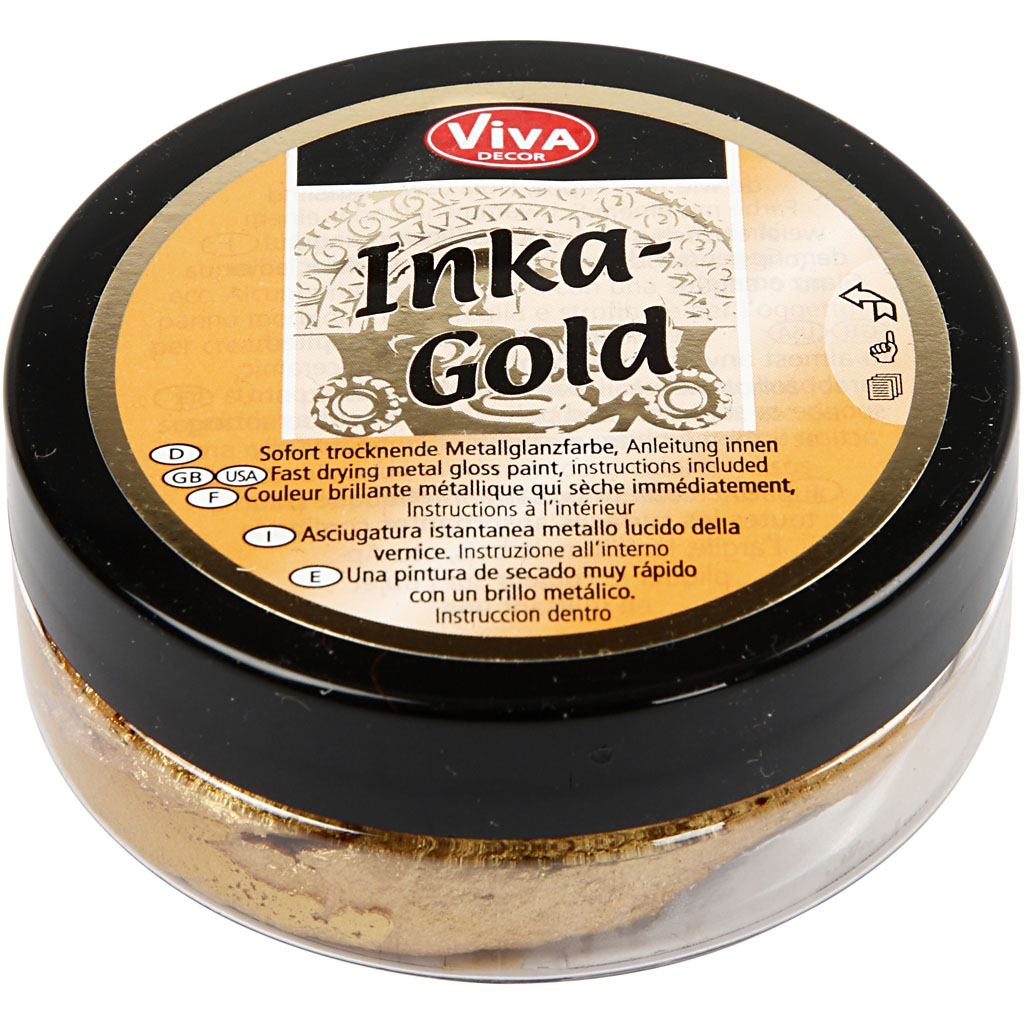 Inka-Gold, goud, 50 ml