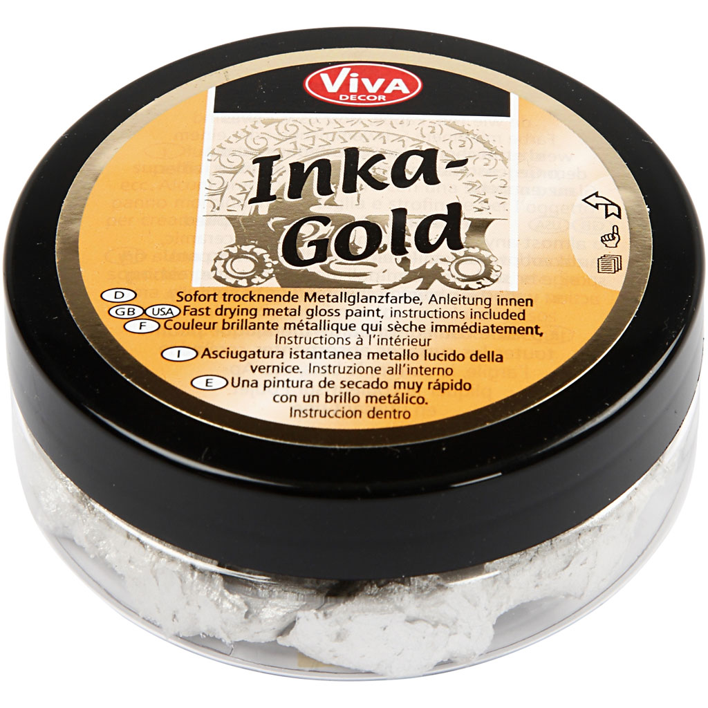 Inka-Gold, platin, 50 ml