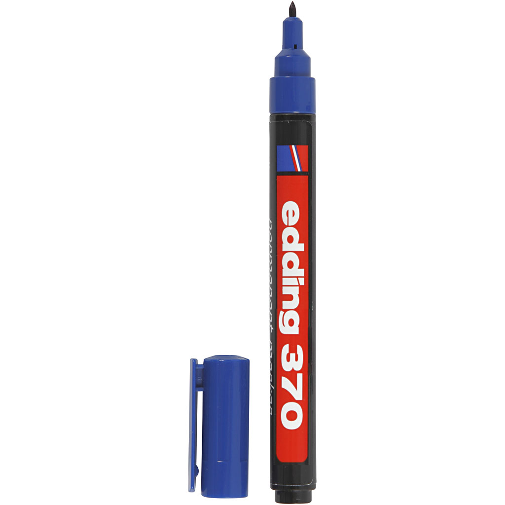 Edding 370 Permanent Marker Blauw