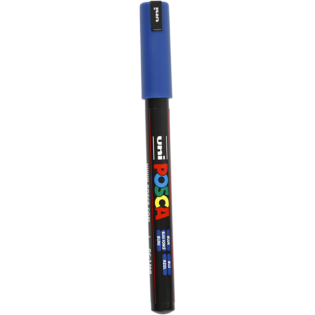 uni-ball Paint Marker op waterbasis Posca PC-1MR donkerblauw