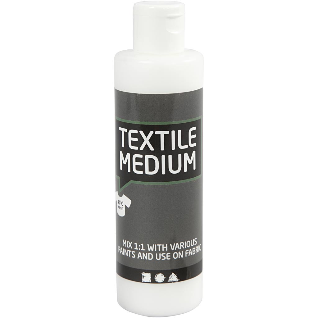 Textiel Medium, 100 ml, 1 Fles