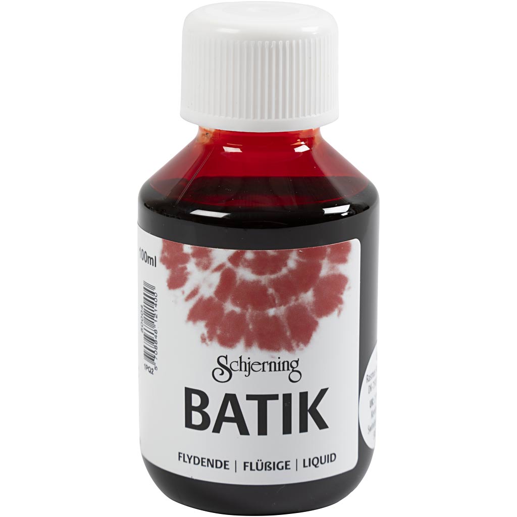ES Batik, rood, 100 ml