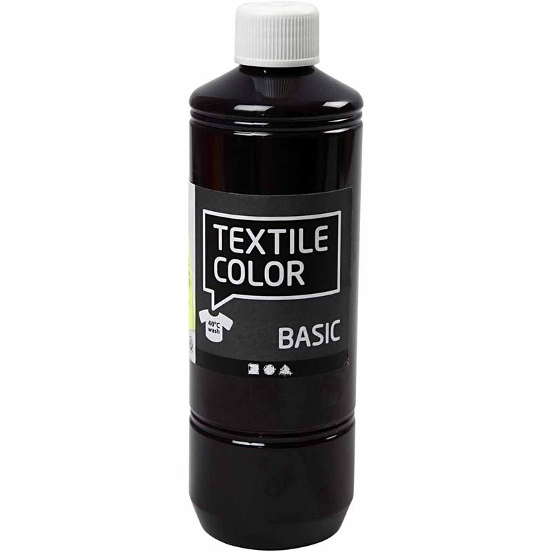 Textile Color, rood paars, 500 ml/ 1 fles