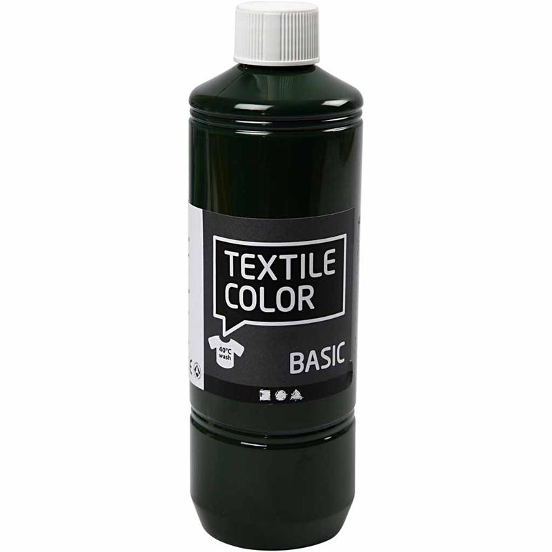Textile Color, olijfgroen, 500 ml/ 1 fles