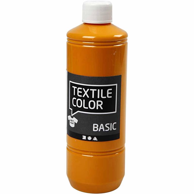 Textile Color, mosterd, 500 ml/ 1 fles