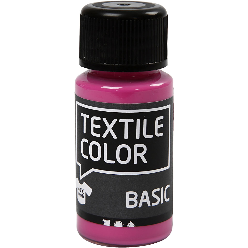 Textile Color, roze, 50 ml/ 1 fles