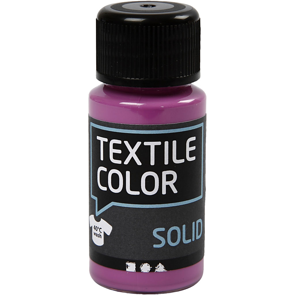 Textile Color, dekkend, fuchsia, 50 ml/ 1 fles