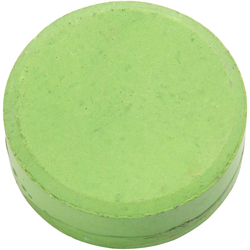 Waterverf, H: 16 mm, d: 44 mm, groen, 6 stuk/ 1 doos