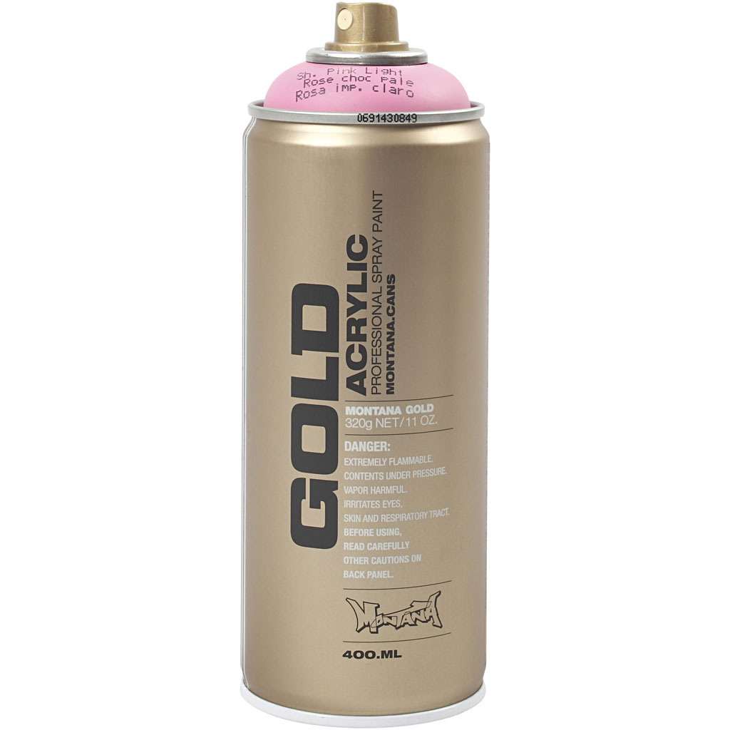 Spraymaling - Lys Pink - 400 Ml