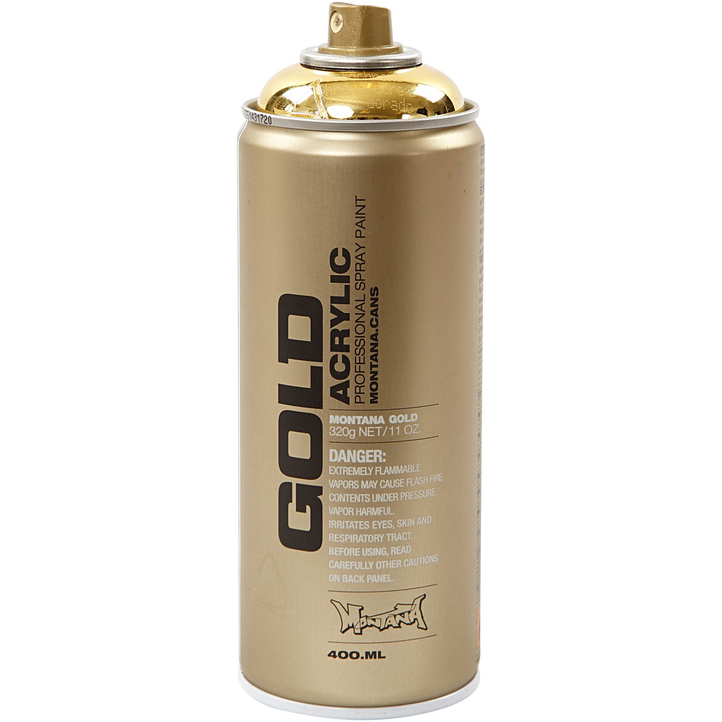 Spraymaling - Guld - 400 Ml