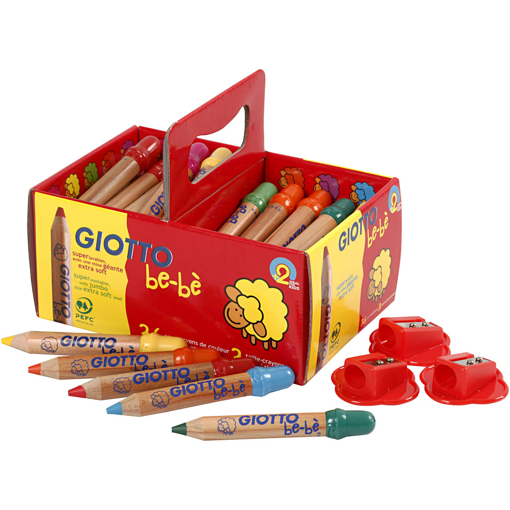 Giotto Bèbè Kleurpotloden Schoolset 36 Stuks