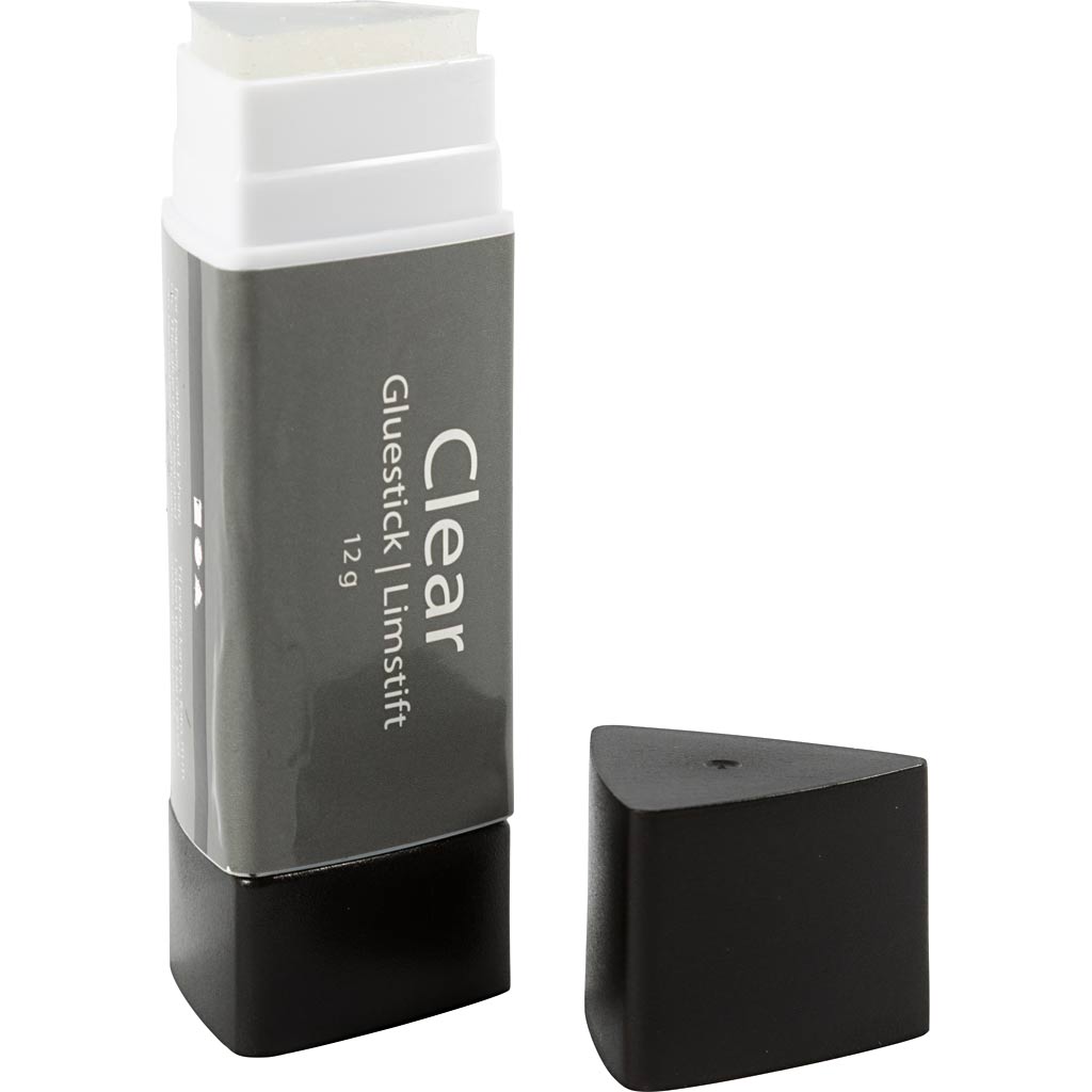 Creotime Lijmstift 12 Gram Transparant Driehoek