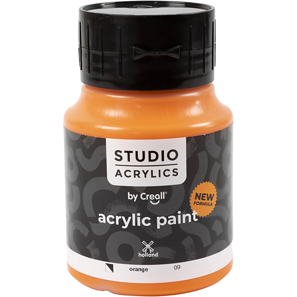 Acrylverf | Heutink | Oranje | 500 ml