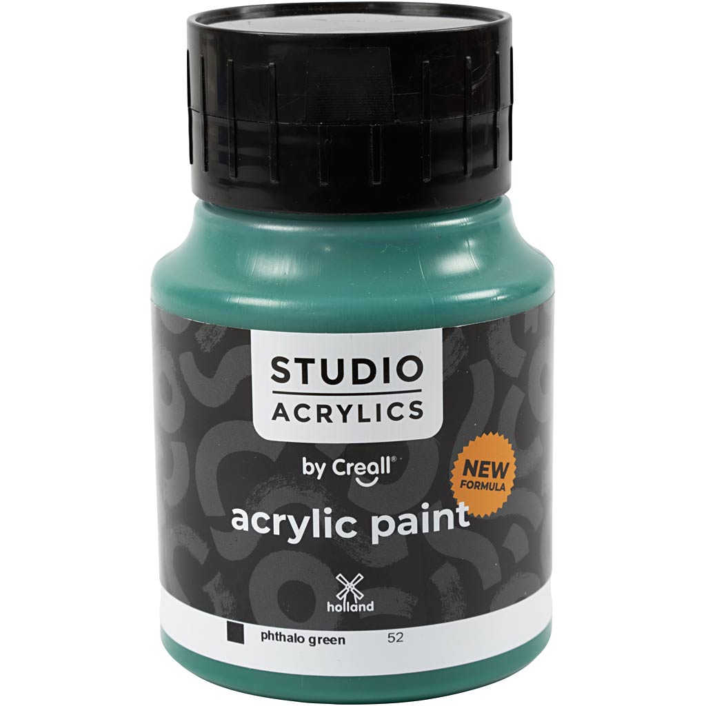 Acrylverf | Heutink | Phtalogroen | 500 ml