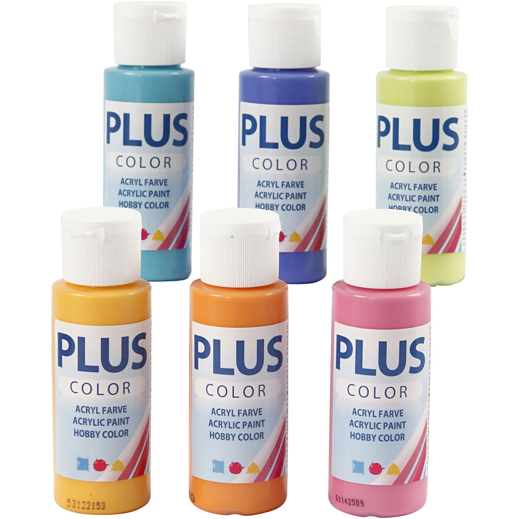 Image of Plus Color Craft Paint Colorful