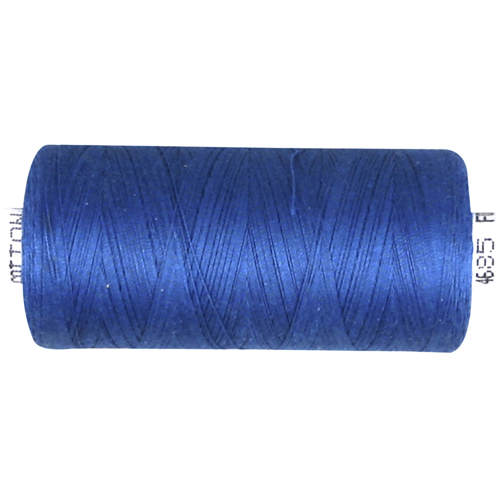 Naaigaren, middenblauw, 1000 m/ 1 rol