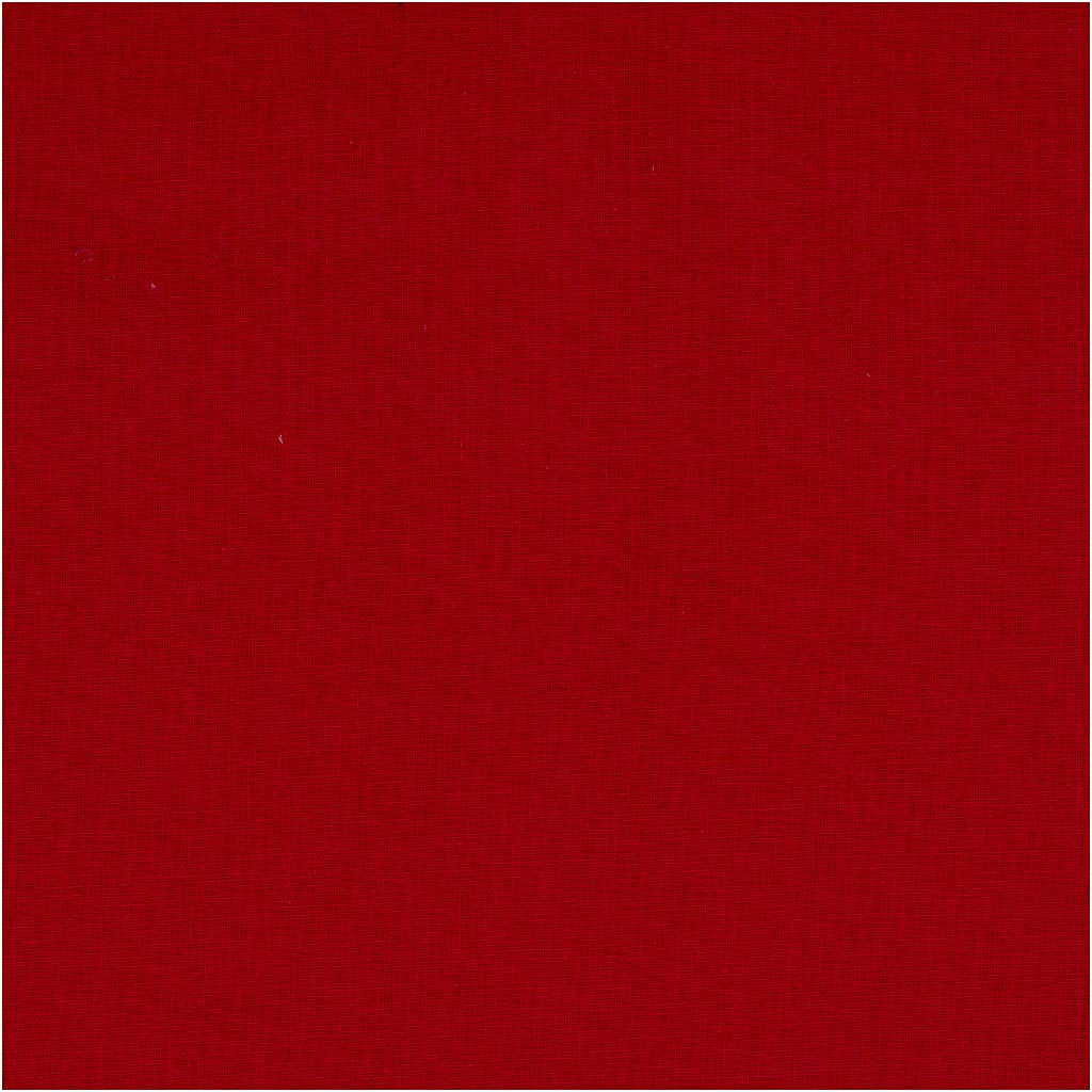 Stof, B: 145 cm, 140 gr, rood, 10 m/ 1 rol