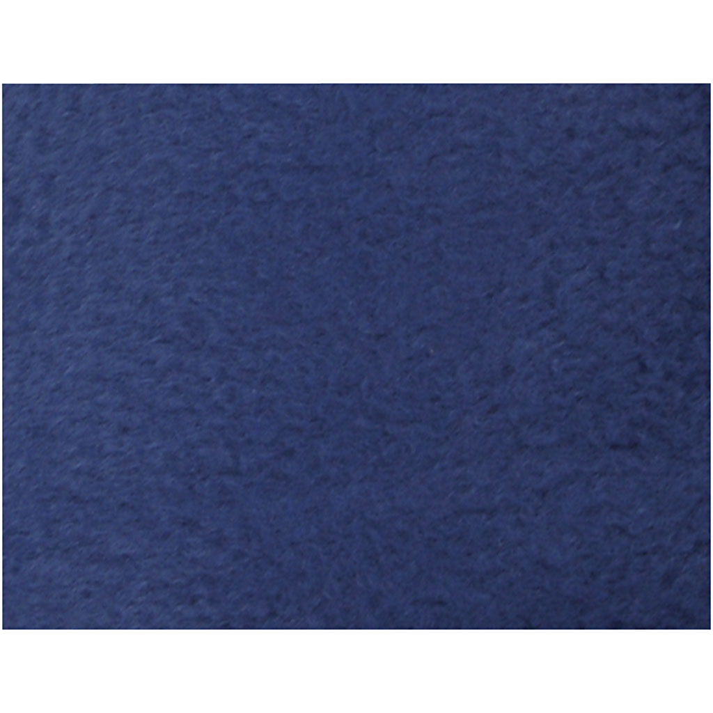 Fleece, L: 125 cm, B: 150 cm, 200 gr, blauw, 1 stuk