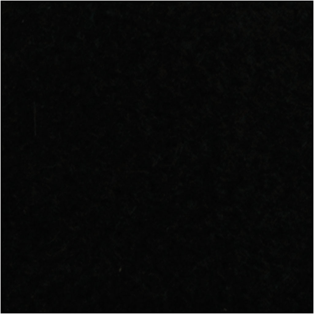 Fleece, L: 125 cm, B: 150 cm, 200 gr, zwart, 1 stuk