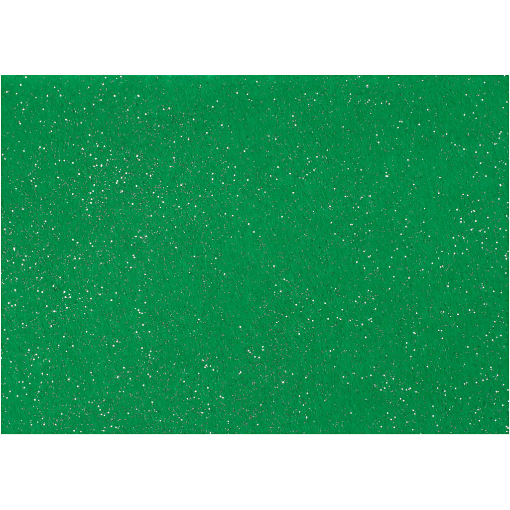 Hobbyvilt, A4, 210x297 mm, dikte 1 mm, groen, 10 vel/ 1 doos