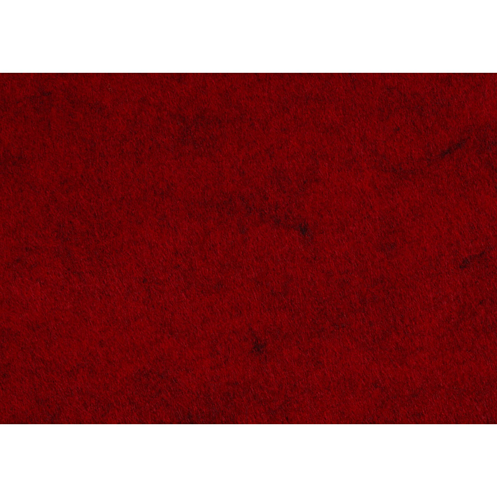 Hobbyvilt, A4, 210x297 mm, dikte 1,5-2 mm, gemelleerd, rood, 10 vel/ 1 doos