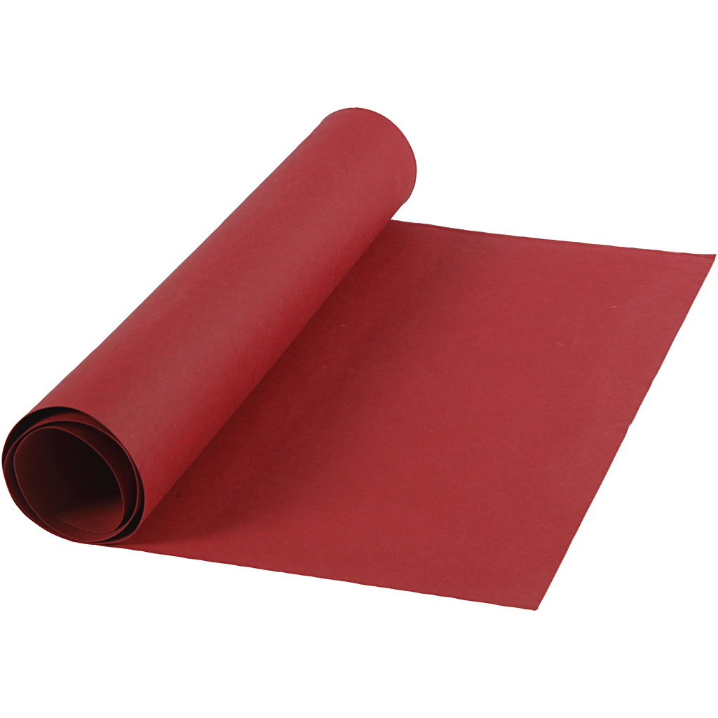 Creotime Leerpapier Rood 1 M