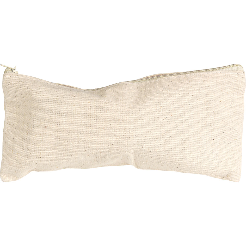 Etui, afm 21x9 cm, licht naturel, 4 stuks