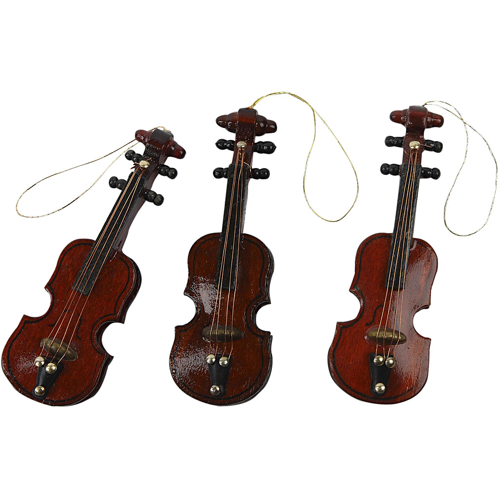 Billede af Violin, L: 8 cm, 12 stk./ 1 pk.