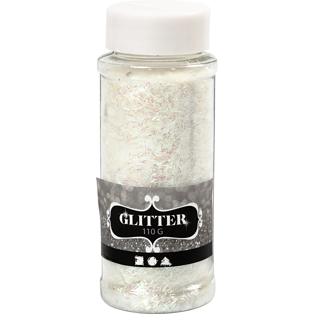 Glitter, kristal, 110 gr/ 1 Doosje