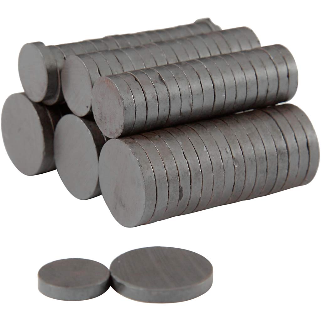 Magneet, d: 14+20 mm, dikte 3 mm, 2x250 stuk/ 1 doos