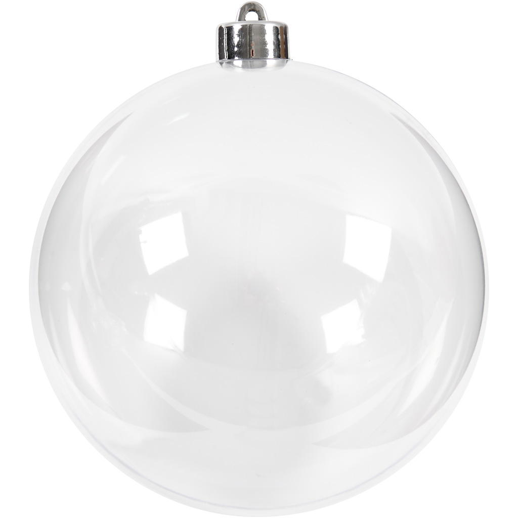 Creativ Company Https://www.cchobby.nl/deco-ballen-d-13-6-cm-transparant-1-stuk afbeelding