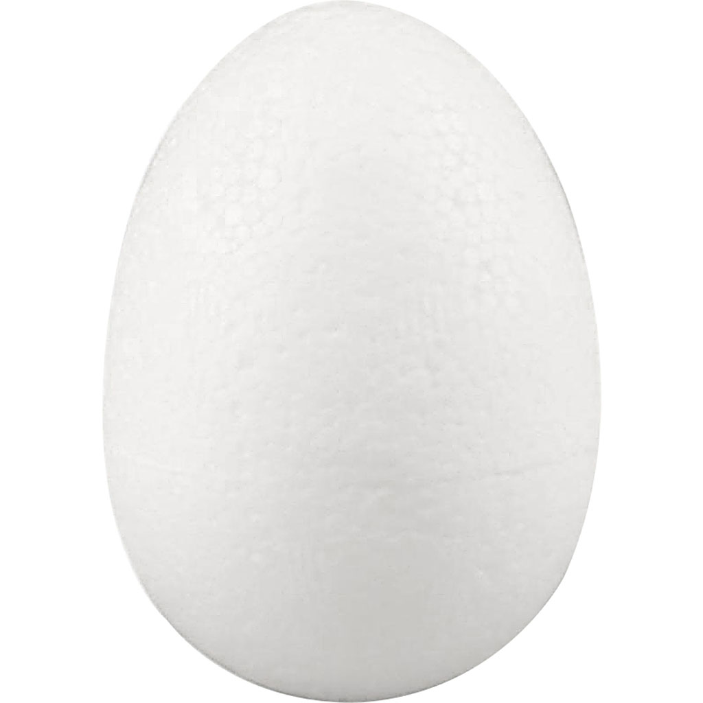 Styropor eieren, h: 7 cm, Styropor , 50 stuks
