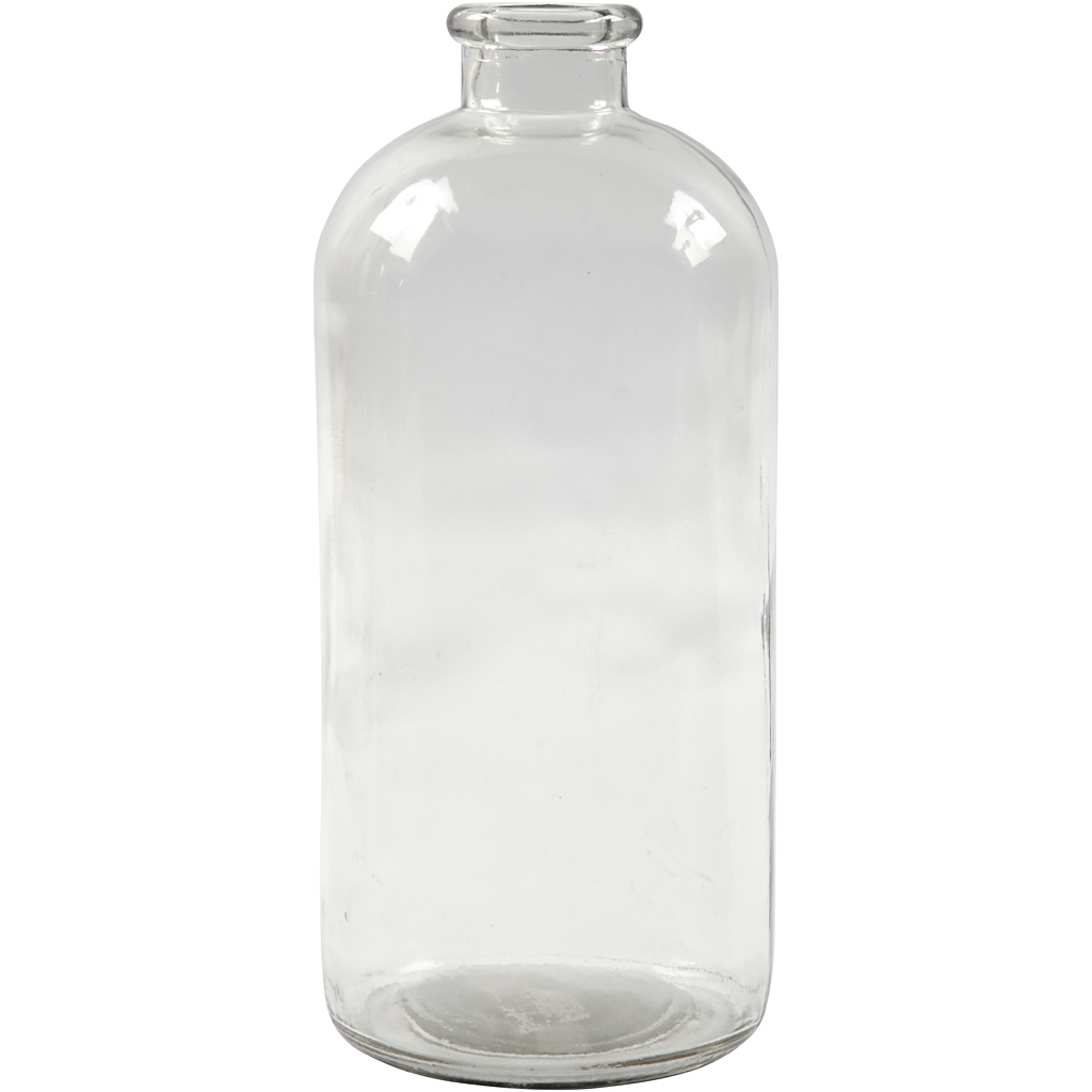Apothekersfles, H: 24,5 cm, d: 10,5 cm, gatgrootte 2,6 cm, 6 stuk/ 1 karton