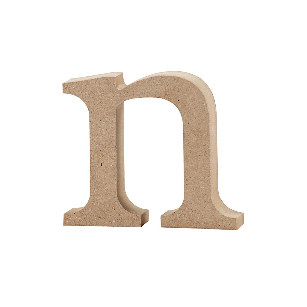 Creative Letter N Mdf 8 Cm