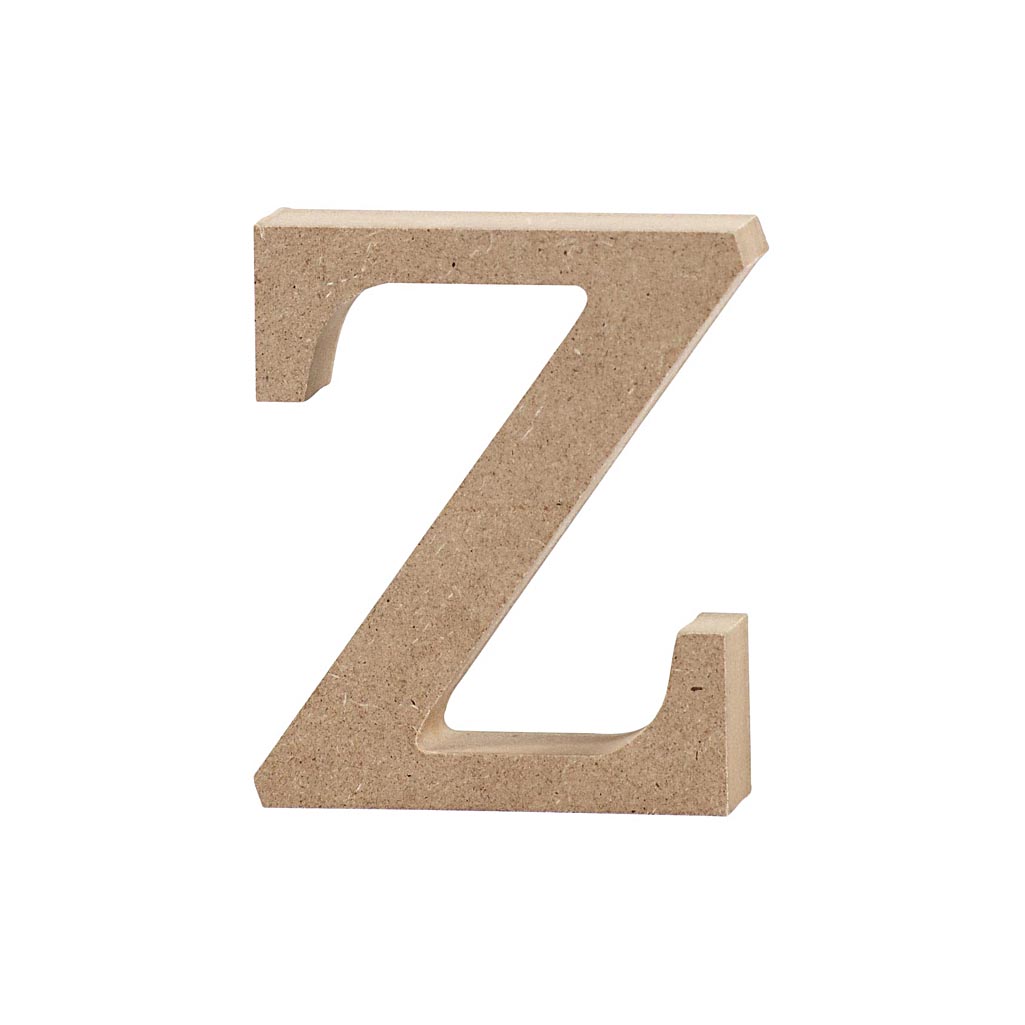 Creative Letter Z Mdf 8 Cm