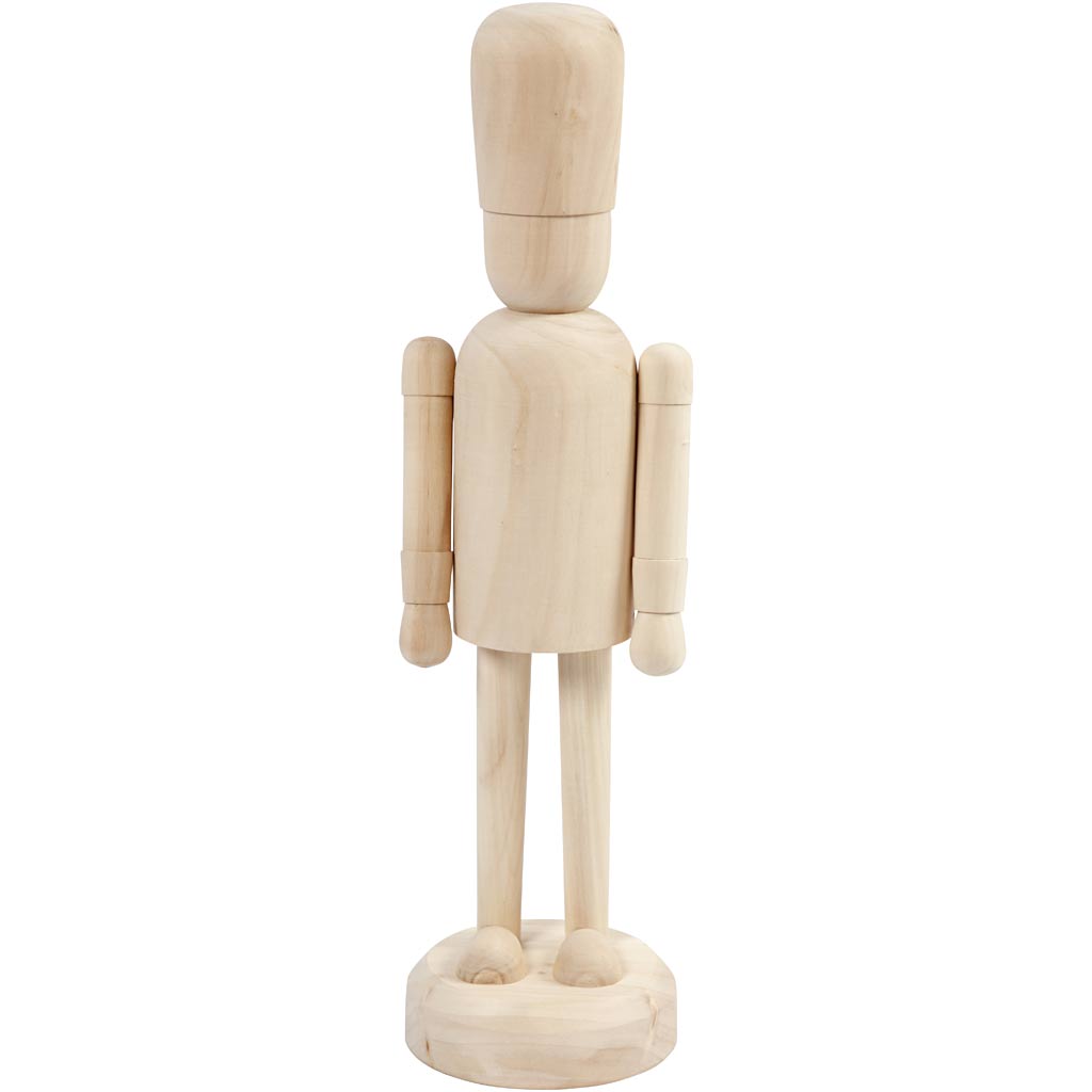 Figuur, h: 45 cm, 1 stuk, populier