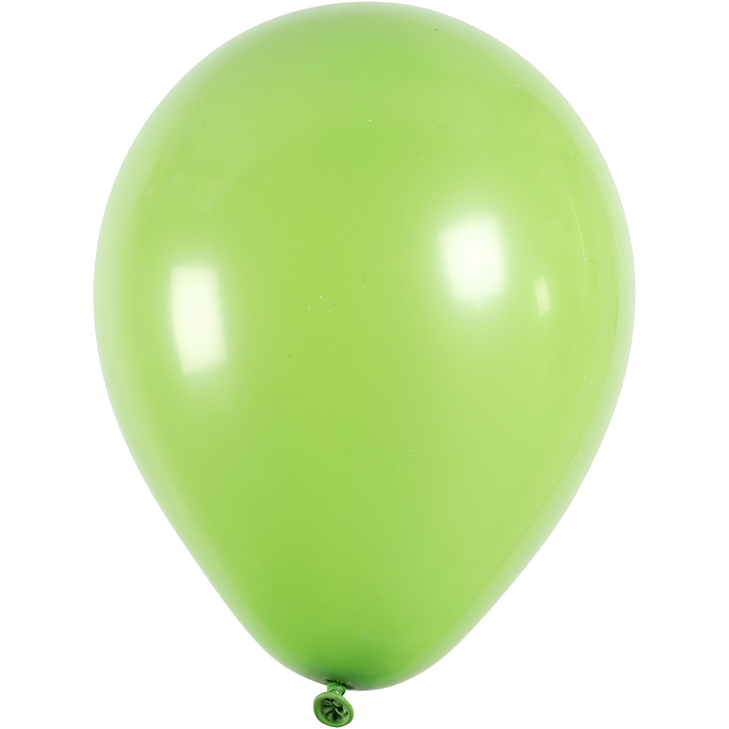 Creotime Ballonnen Voor Helium Groen 10 Stuks