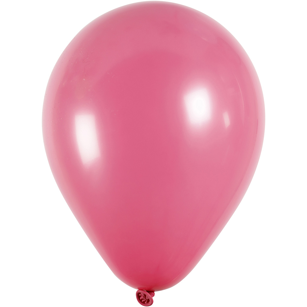 Creotime Ballonnen Voor Helium Fuchsia 10 Stuks