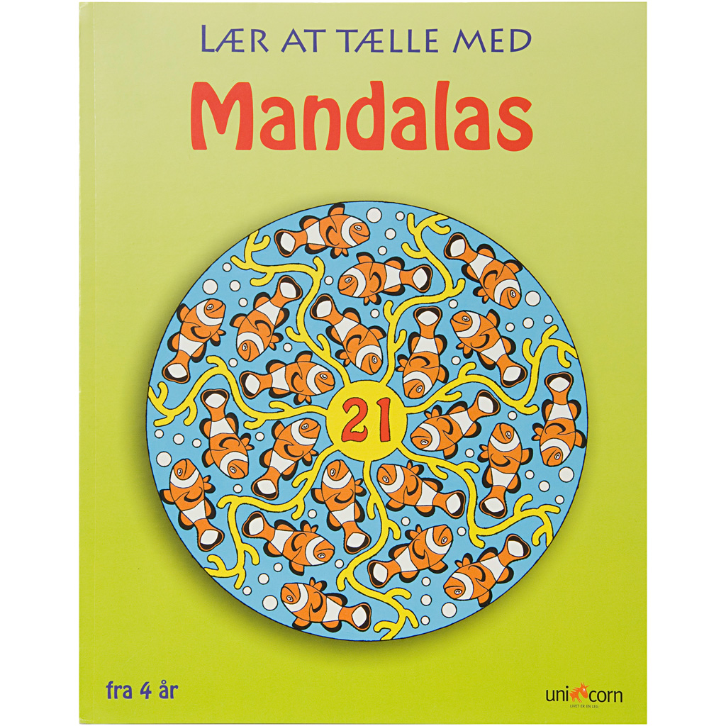 Mandala's, Leren tellen, 1 stuk